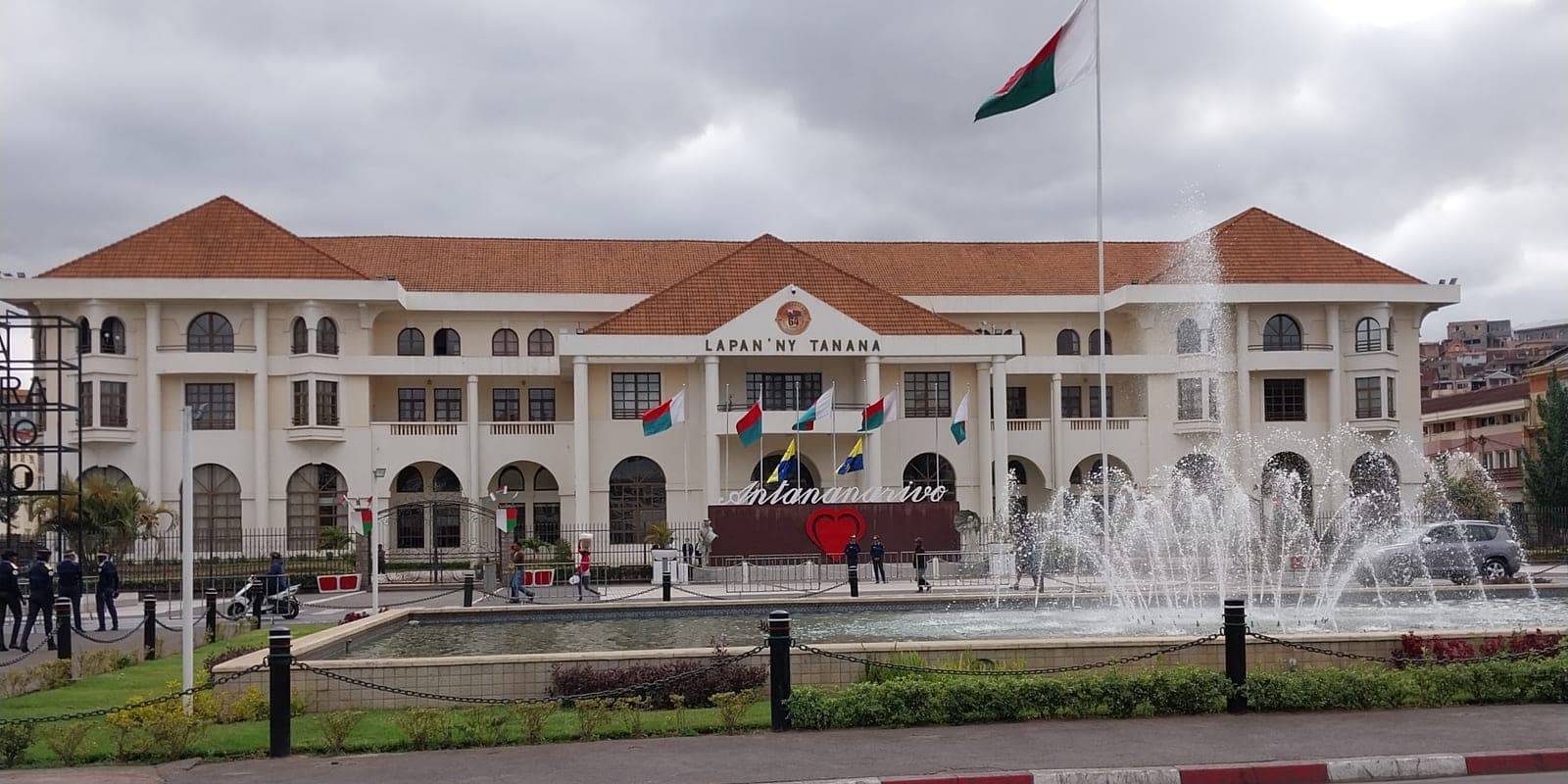 Hôtel de ville d'Antananarivo, place de l'Indépendance